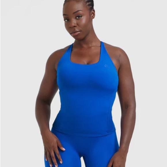 Oner Active Tops - ONER ACTIVE TIMELESS SQUARE NECK VEST IN COBALT